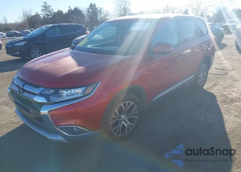2016 Mitsubishi Outlander Se z USA, uszkodzony, nr VIN JA4AD3A38GZ039860